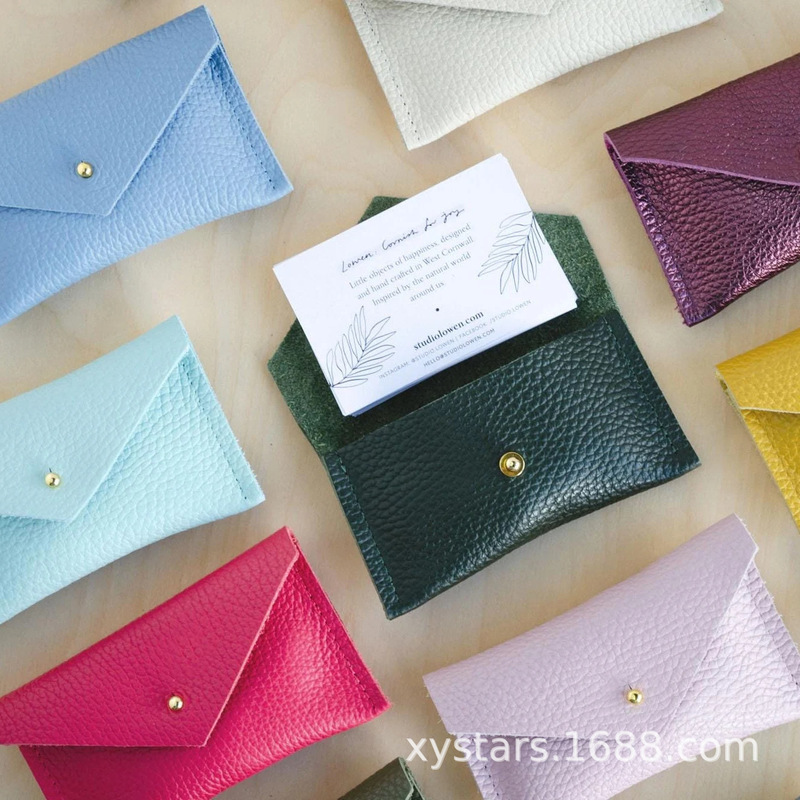 2025 New Style Pebbled Mini Card Holder, Pacifier Style V-Mouth Card Holder, Printable Logo Coin Purse Dropshipping