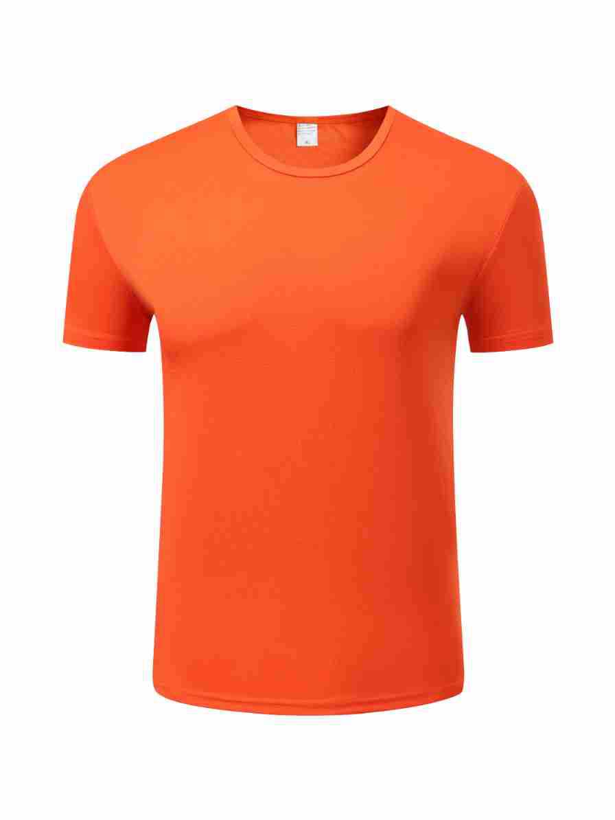 130 gramos de secado rápido camiseta de cuello redondo impresión logotipo de manga corta2025 camiseta publicitaria personalizada de verano ropa de grupo para hombres y mujeres