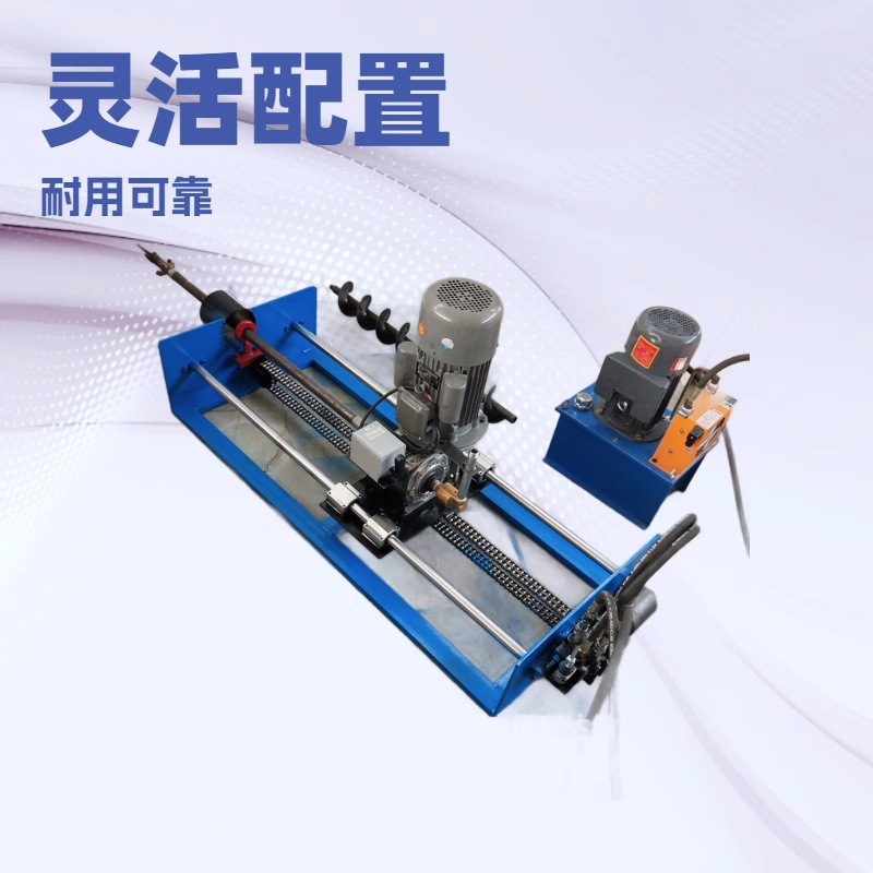 全液压分体式钻孔机 柴油机泵站 横向穿越60米 全自动过路打孔机