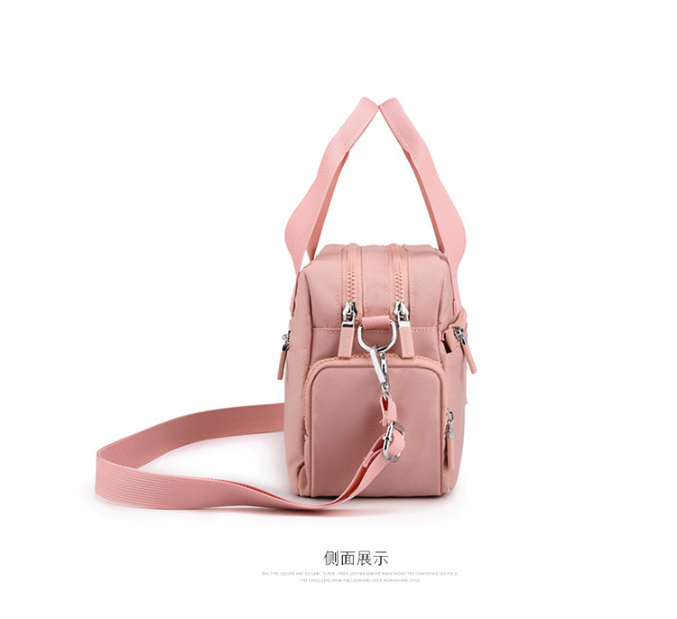 New cross-border women's bag, large-capacity waterproof crossbody bag, simple and fashionable handbag, nylon women's bag, mom bag undefined
