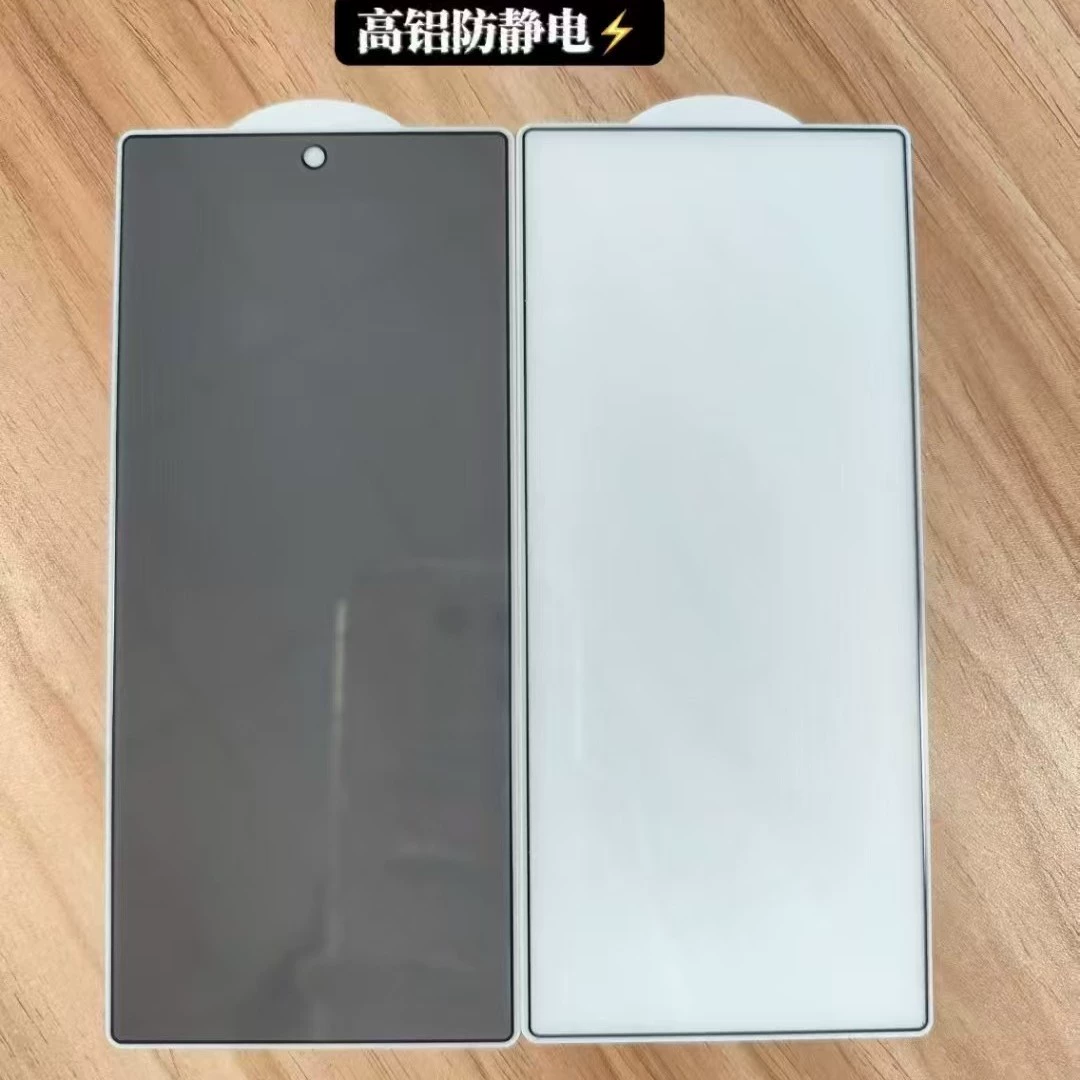 Подходит для стекла Samsung Z Fold6 защита W24 внешний экран W23 антипросокой отпечатков пальцев ZFold54 маленький экран изогнутая защитная пленка