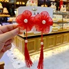 Children's Hanfu, hair accessory, hairpins with tassels, retro hairgrip