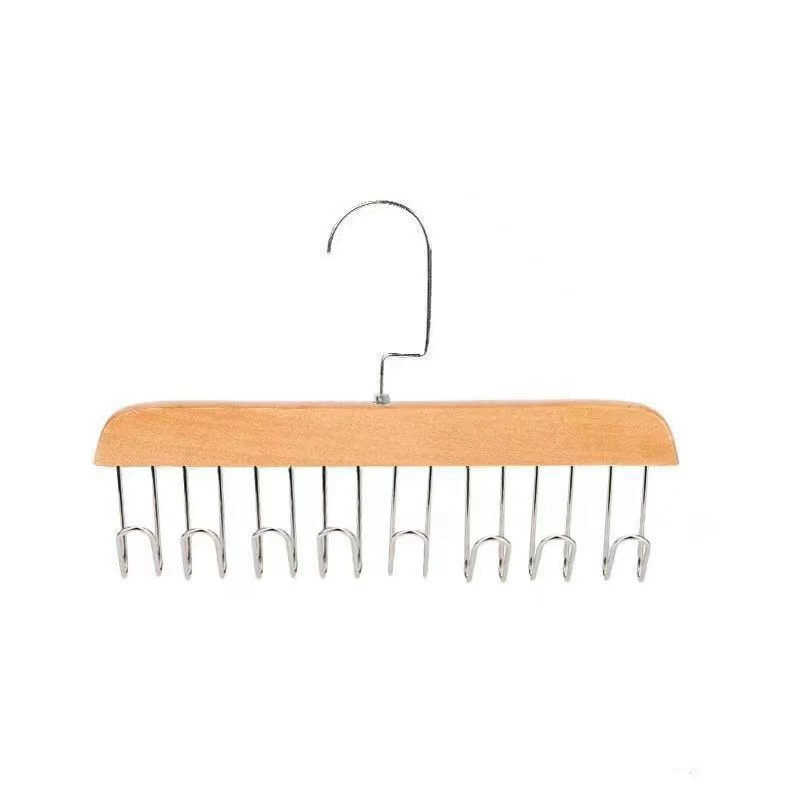Г Wooden universal hanger system for underwear, bras, socks and ties – home-use drying rack in wood