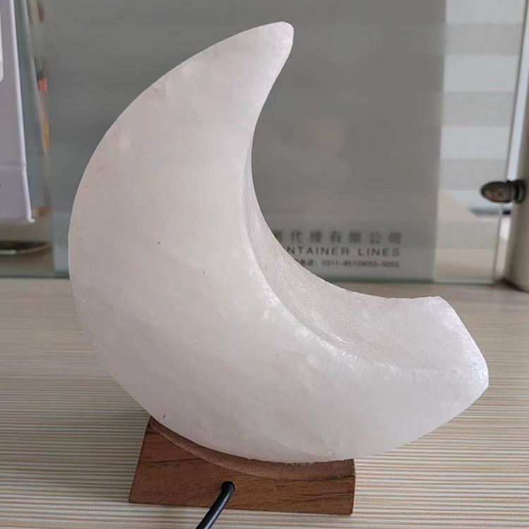 달 모양의 흰색