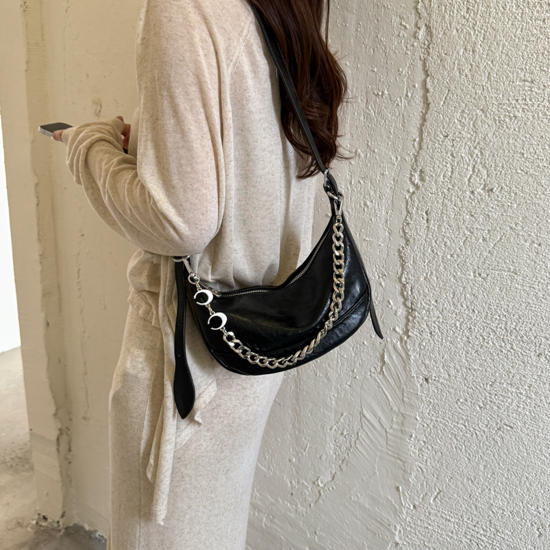 Bolsas populares de estilo extranjero diarias para mujeres 2026 nuevo estilo de cuero suave de viaje casual versátil exquisito bolso de bolsas de bolsas