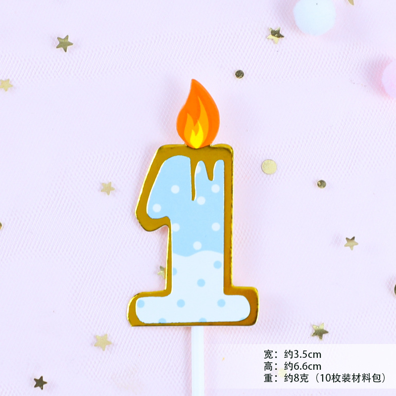 Description Picture 5 of itemCake Toppers DIY baby Girl Cupcake Topper Cake Flags Kids Boys Birthday Wedding Bride Party Baking Decor Xmas