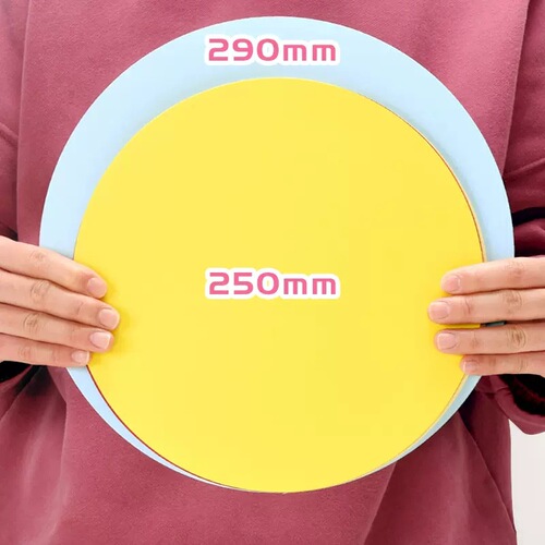 Colored cardboard round painting handmade sketch paper children's art colored lead drawing paper 250g hard thick paper wholesale