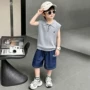无袖夏季新款男童童装