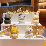 Мультяшные оригинальные трендовые модные ключи от машины, брелок, подвеска