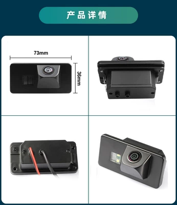 Night Vision, Vehicle camera - ahd720pcvbs-optional-black-fisheye-large-angle-lens-bmw-x1-x6