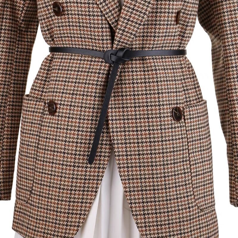 Temperament strap women's non-porous knot belt hundred decorative dress shirt retro soft PU belt manufacturers Temperament strap women's non-porous knot belt hundred decorative dress shirt retro soft PU belt manufacturers