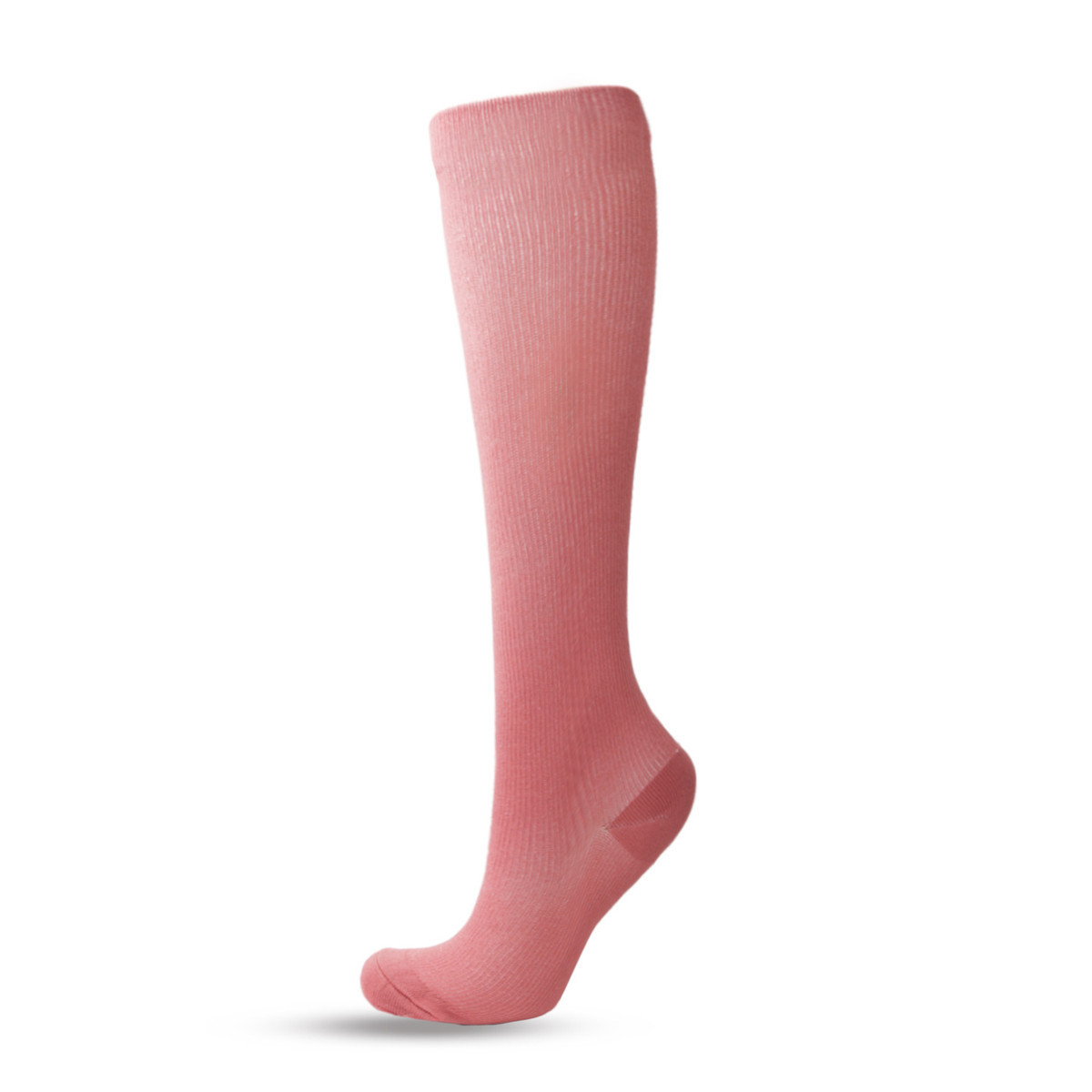 진한 빨간색 플랫 양말