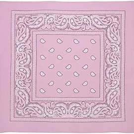 厂家全棉佩斯利方巾可加logo文字图片