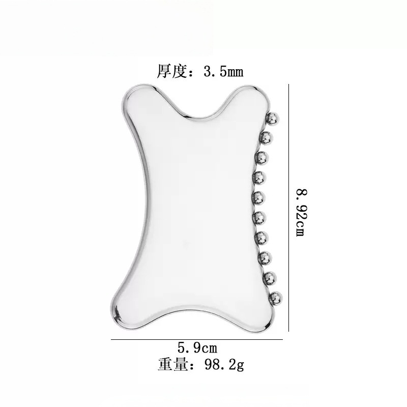 Ball point acupuncture scraping board