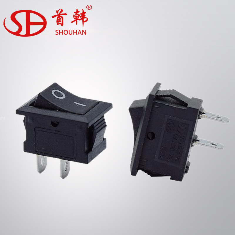 首韩船型开关KCD1机顶盒小家电翘板电源两档位2档3挡饮水机开关|ru