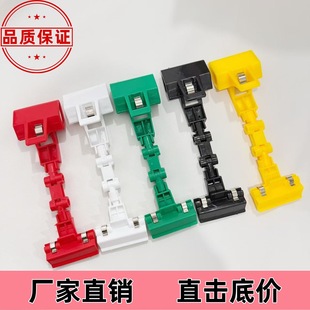 Factory direct pop advertising clip mechanical clip 360 arbitrary rotation promotion brand advertising paper clip double clip