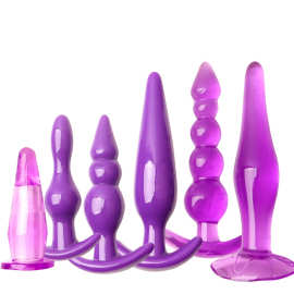 果冻硅胶情趣后庭外出佩戴男女肛塞拉珠肛珠用具成人玩具开发扩肛