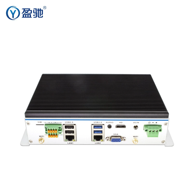 盈驰 Mini industrial control host dual network six-serial RS485 micro embedded fully enclosed fanless industrial computer