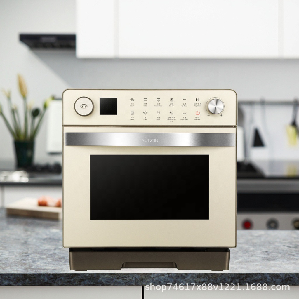 Fulai Bear Upgraded Steaming and Baking All-In-One Machine 20 Liters Family Desktop Multi-Functional Baking Air Fryer Electric Oven