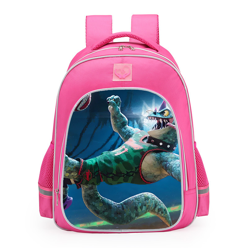 Trendy Hot-Selling Miracle Dream Team Goat Backpack, Reflective Cool Style, Children's Spine-Protecting and Weight-Reducing School Bag Trendy Hot-Selling Miracle Dream Team Goat Backpack, Reflective Cool Style, Children's Spine-Protecting and Weight-Reducing School Bag