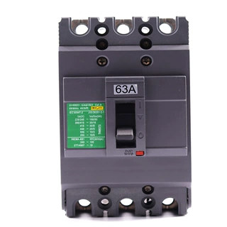 EZC 3P MCCB塑壳断路器出口100A 63A 160A 200A 250A