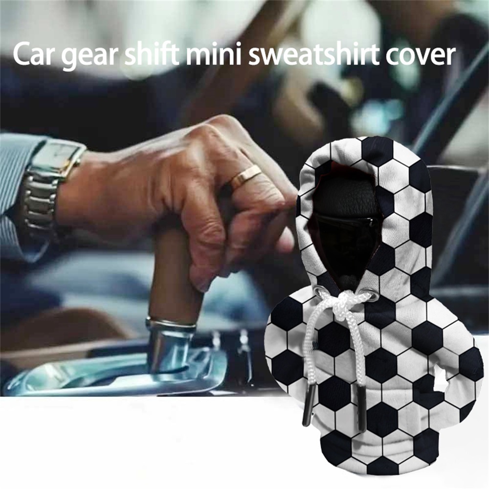 Car Shift Hoodie Cover Car Gear Lever Hooded Clothes Cover Car Interior Gear Dust Cover