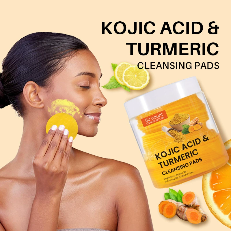 Трансграничная внешняя торговля turmeric cleansing pads Куркума очищающие чистящие средства для лица