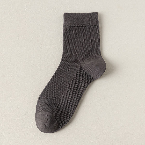 Men's summer thin breathable sports cotton knee socks