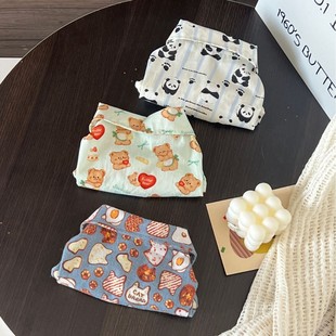 Pet clothes cat spring and summer cotton cute cartoon shirt skin-friendly breathable shirt thin hairless cat German