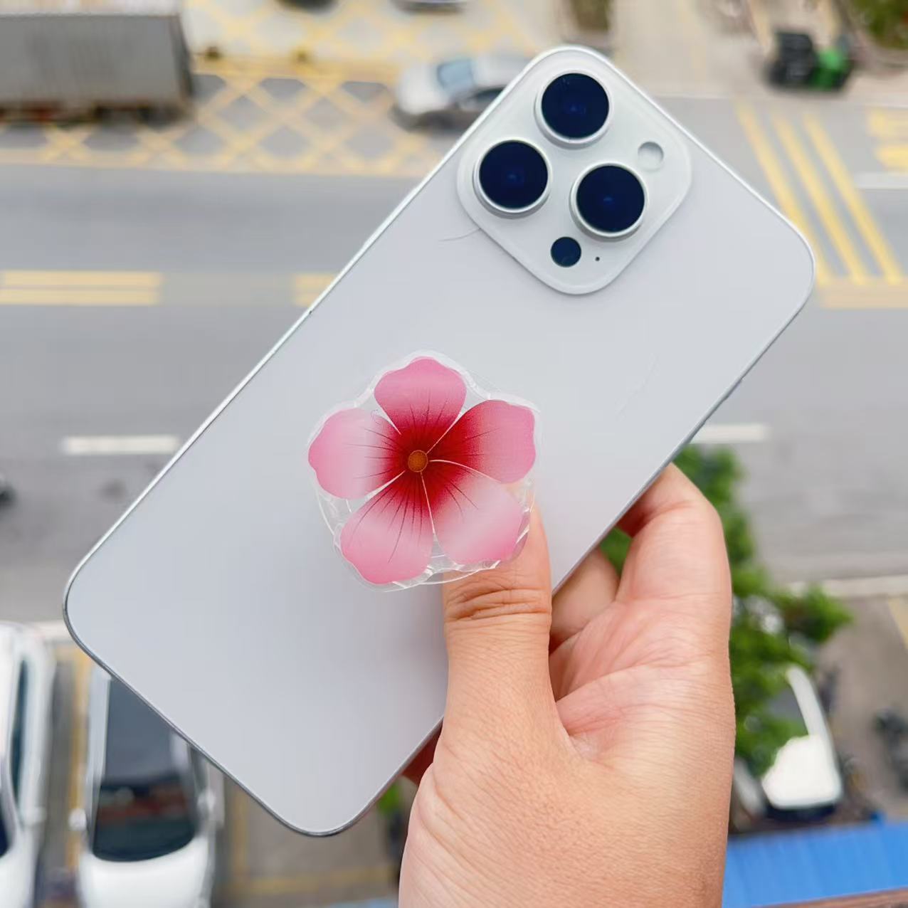 20g Weight Airbag Bracket Classification Acrylic Material Flower Pattern Simple Style, Classic Style Style Flower Acrylic Simple Style Classic Style Airbag Bracket 9