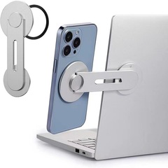Macノートパソコン用拡張iphoneカメラ携帯電話スタンドmagsafeマグネットスタンド