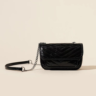 Chain Bag Design Proofing Oil Wax Leather Women's Bag Custom Genuine Leather First Layer Cowhide Custom Logo Foreign Trade Order