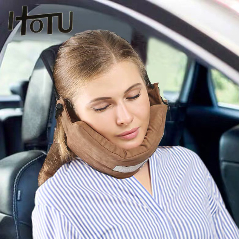 HOTU 吊り枕、首枕、旅行用睡眠用品、飛行機高速鉄道首 U 字型枕、オフィス昼寝用品|undefined