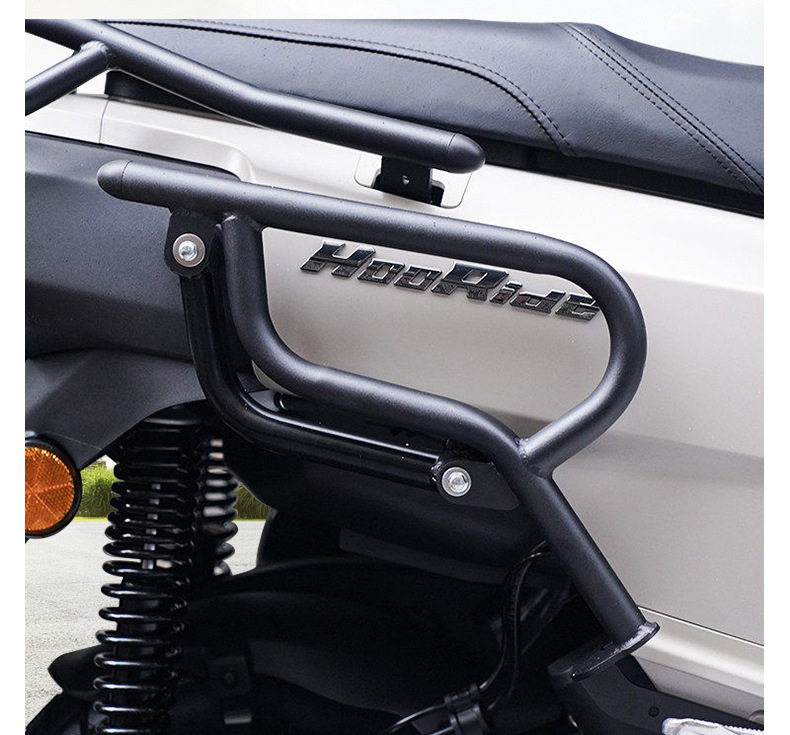 Suitable for Wuyang Honda Hrd125 Scooter Front and Rear Bumper Protection Bars, Exhaust Bar Protection, and Modification