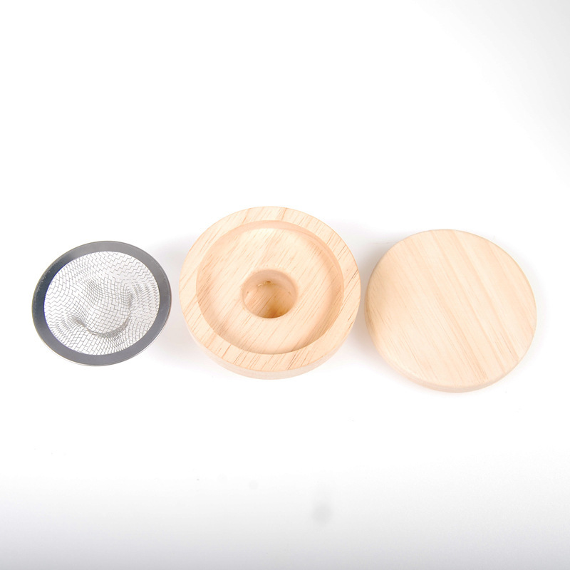 木製whiskyスモーキー木製蓋ツールカクテルキッチンスモークバーセット5種類味木材チップ|undefined