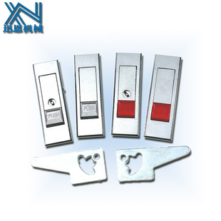 Distribution box lock plane lock bounce lock fire box lock zinc alloy MS603 red White button lock equipment cabinet lock