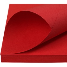 全开大红色彩纸卡纸A4a3红硬卡纸大张双面红色正方形手工折纸
