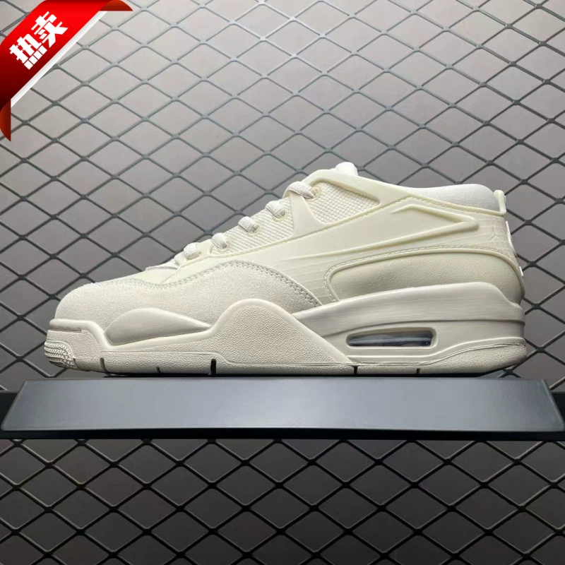 Putian обувь чистая оригинальная новая кожаная баскетбольная обувь AJ4