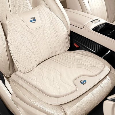 Waist support – for Volvo Xc60/S60/Xc40/S90/V60/Xc90 Seat - off-white-seat-cushion-lumbar-support