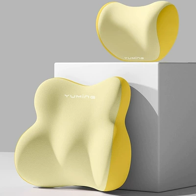 Waist support Memory Foam for All Seasons, Comfortable - double-yellow-splicing-suit
