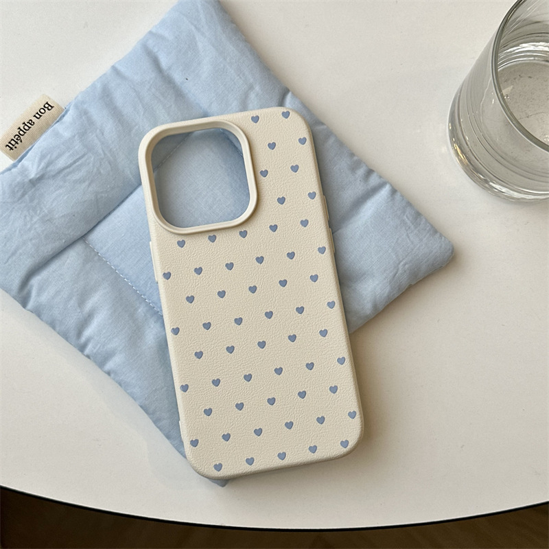 Cute Style Silica Gel Heart Shape Bow Knot Cute Phone Cases Phone Accessories