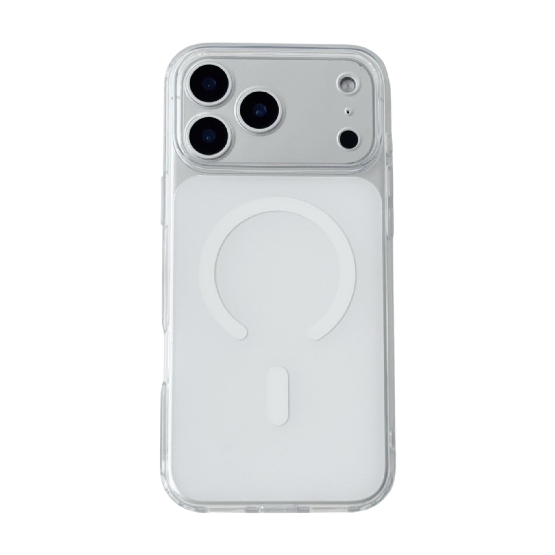 Aplicable para iPhone17ProMax serie de transmisión original de Apple 17 / 17pro capa de protección de succión magnética resistente al amarillo