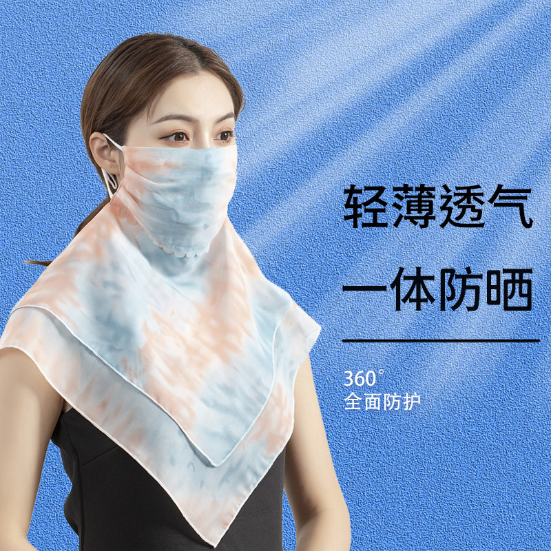 Thin breathable scarf
