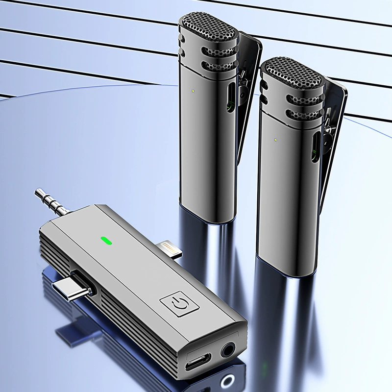 Частная модель S17 три в одном беспроводной воротник микрофон Android Apple камера универсальный живой шумоподавитель микрофон