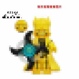 外贸货品KDL819动漫系列拼装积木人仔玩具袋装混批