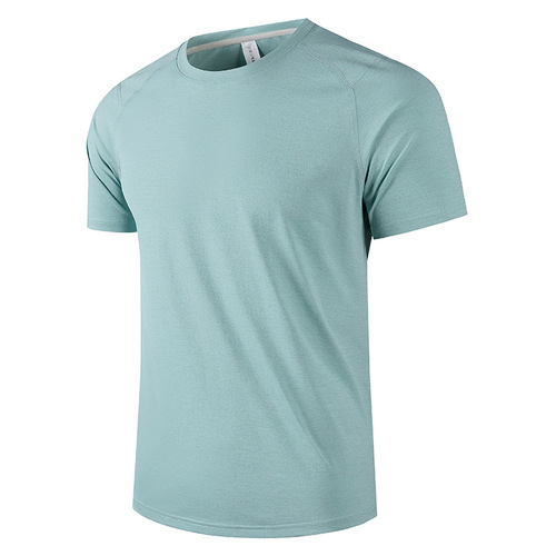 New round collar running t-shirt, sports quick-dry, short-sleeved T-shirt, cultural shirt, group clothes, workwear, company printing