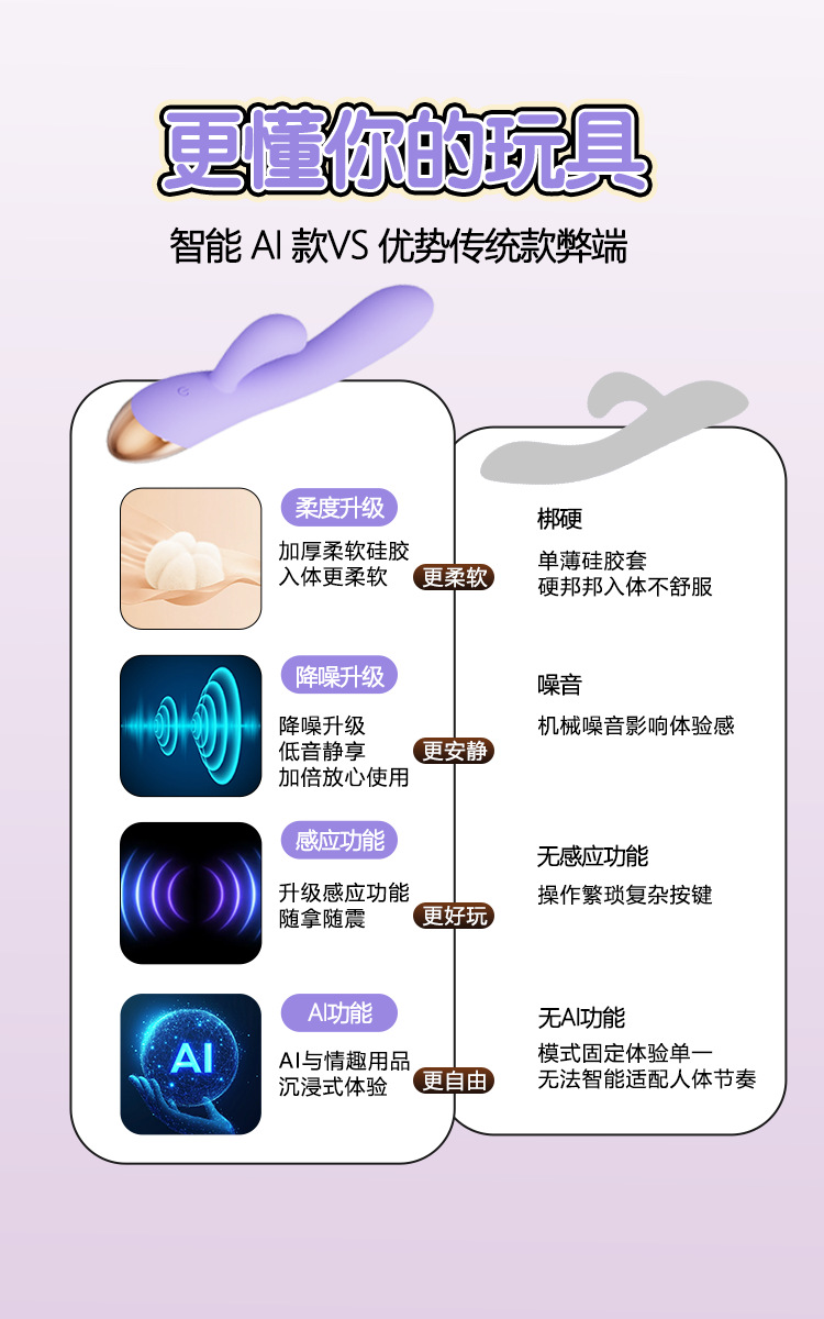 Liquid Silicone Full-Body Waterproof Vibrator with APP Remote Control and Multi-Frequency Vibration — detail image 3