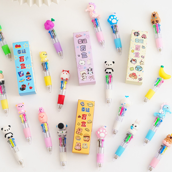 Creative multicoloured ballpoint pen