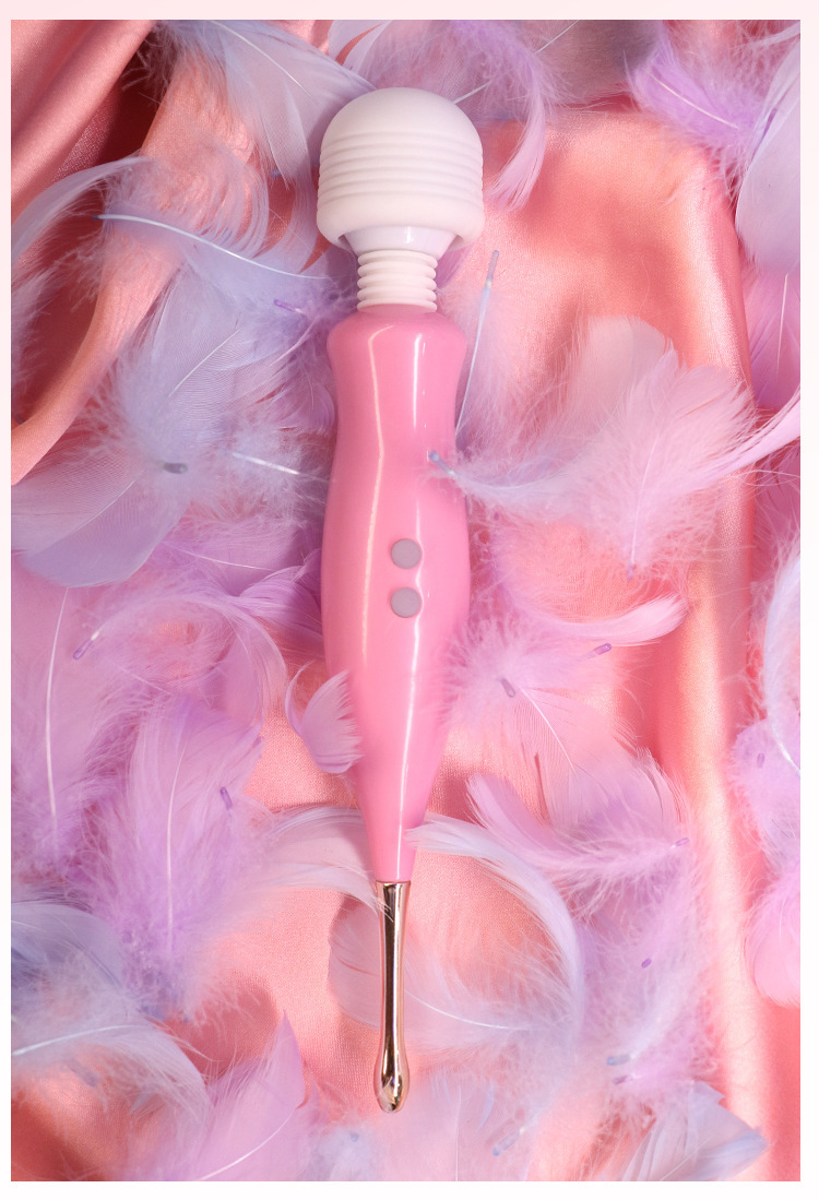 G-Spot Vibrator with Electric Button Control, ABS Body, 50 dB Quiet Motor, White or Pink — detail image 16
