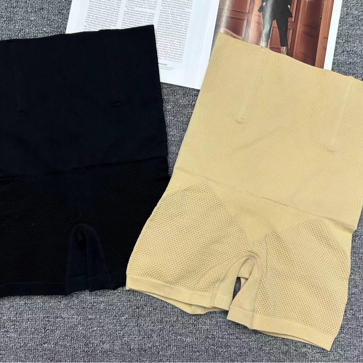 Pantalones abdominales de cintura alta de alta calidad sin costura damas postparto para elevar las caderas abdominales pantalones de belleza de cuerpo pantalones de corte al por mayor